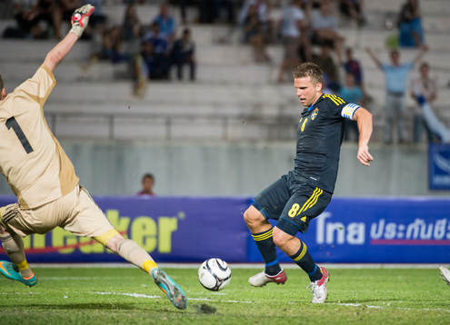 Anders Svensson, Sverige lägger in 3-0