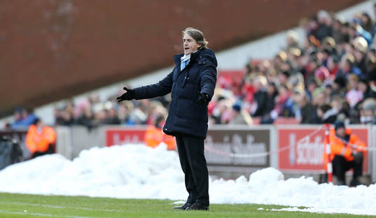 Football - Stoke City v Manchester City - FA Cup Fourth