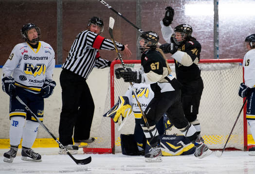 Madeleine Sporrstedt, HV71, deppar medan AIK jublar