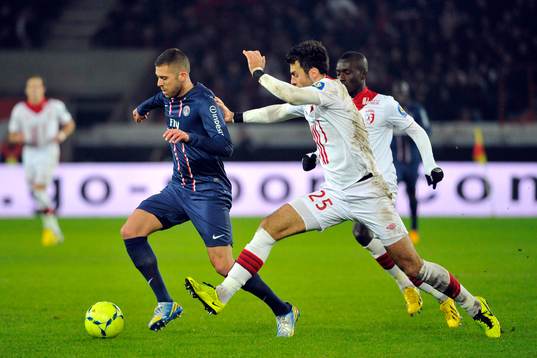 Jeremy MENEZ / Marko BASA - 27.01.2013 - PSG / Lille - 22e