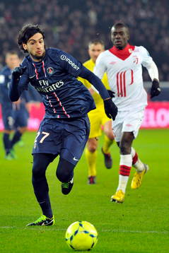 Javier PASTORE - 27.01.2013 - PSG / Lille - 22e journee de