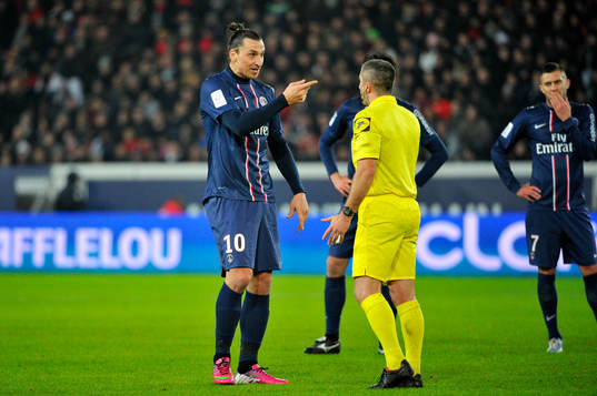 Zlatan IBRAHIMOVIC / Fredy FAUTREL  - 27.01.2013 - PSG /