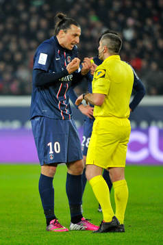 Zlatan IBRAHIMOVIC / Fredy FAUTREL  - 27.01.2013 - PSG /