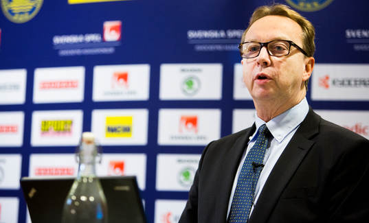 Pär Mårts, förbundskapten Sverige, presenterar Tre