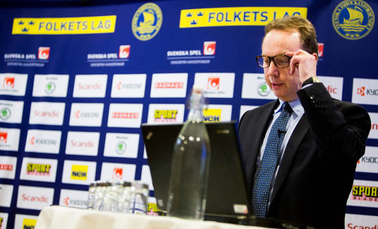 Pär Mårts, förbundskapten Sverige, presenterar Tre