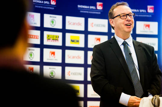 Pär Mårts, förbundskapten Sverige, presenterar Tre