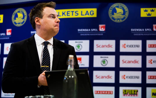 Rikard Grönborg, tillträdande huvudcoach för
