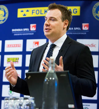 Rikard Grönborg, tillträdande huvudcoach för