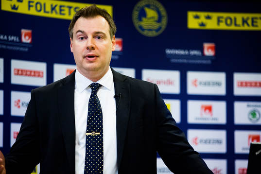 Rikard Grönborg, tillträdande huvudcoach för