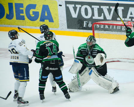 0-3, en lobb över Martin Gerber, målvakt, Rögle