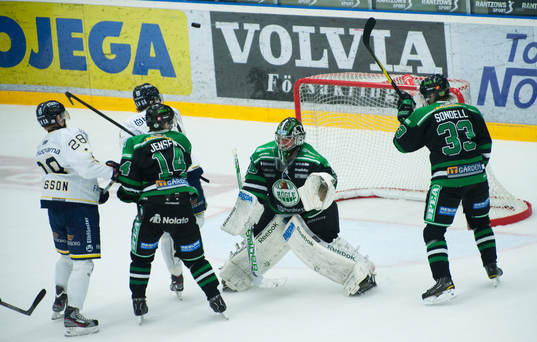 0-3, en lobb över Martin Gerber, målvakt, Rögle