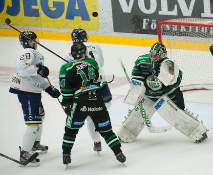 0-3, en lobb över Martin Gerber, målvakt, Rögle