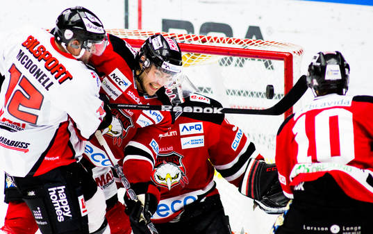 Ludvig Rensfeldt, Malmö Redhawks, Kent Mcdonell, Karlskrona