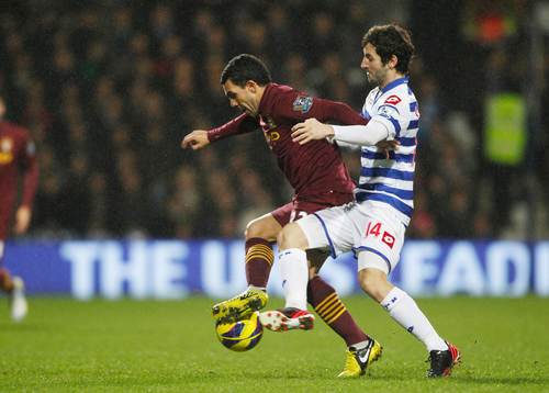Football - Queens Park Rangers v Manchester City - Barclays