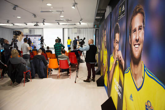 Den nya lokalen för Svenska Fotbollförbundets
