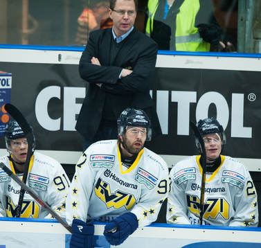 Tuffingar, Ulf Dahlén, tränare och Per Ledin, HV71