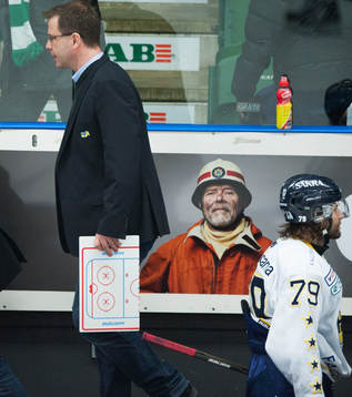 Ulf Dahlén, tränare, HV71, taktiktavla