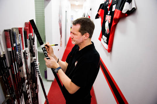Ishockey, Allsvenskan, Malmö Redhawks materialare Håkan