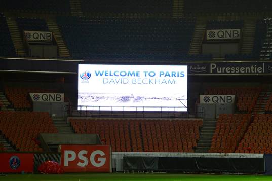 Presentation David BECKHAM - 31.01.2013 - Nouveau joueur