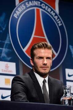 Presentation David BECKHAM - 31.01.2013 - Nouveau joueur