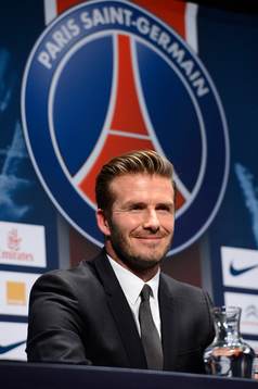 Presentation David BECKHAM - 31.01.2013 - Nouveau joueur
