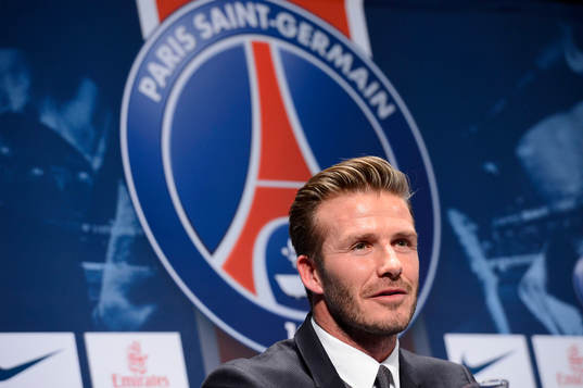 Presentation David BECKHAM - 31.01.2013 - Nouveau joueur