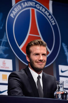 Presentation David BECKHAM - 31.01.2013 - Nouveau joueur