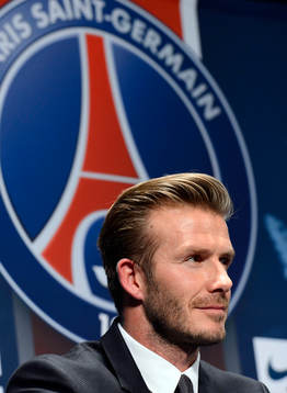 Presentation David BECKHAM - 31.01.2013 - Nouveau joueur