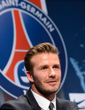 Presentation David BECKHAM - 31.01.2013 - Nouveau joueur