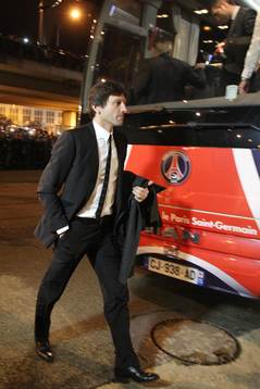 Arrivee de Leonardo   - 01.02.2013 - Toulouse / PSG  -
