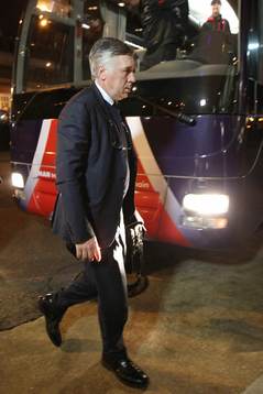 Arrivee de Carlo Ancelotti    - 01.02.2013 - Toulouse / PSG