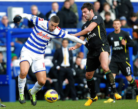 Football - Queens Park Rangers v Norwich City - Barclays