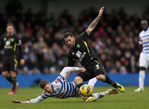Football - Queens Park Rangers v Norwich City - Barclays