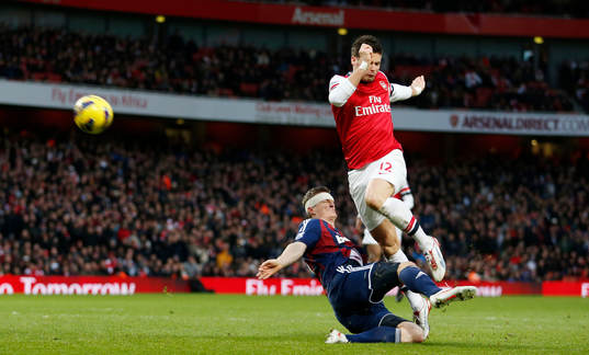 Football - Arsenal v Stoke City - Barclays Premier League