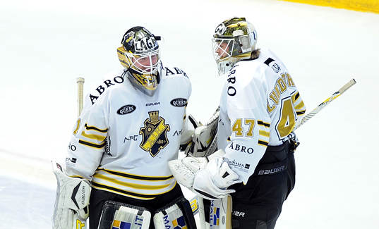 AIK målvakter 31 Daniel Larsson (höll nollan match och 47