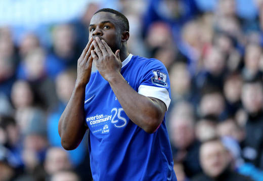 Football - Everton v Aston Villa - Barclays Premier League