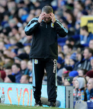 Football - Everton v Aston Villa - Barclays Premier League