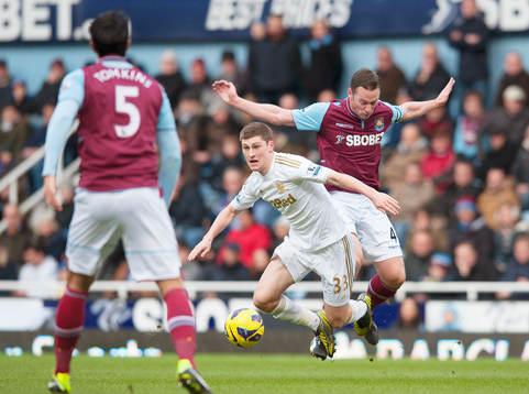 Football - West Ham United v Swansea City - Barclays