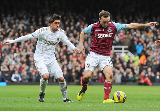 Football - West Ham United v Swansea City - Barclays