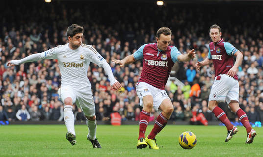 Football - West Ham United v Swansea City - Barclays