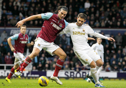 Football - West Ham United v Swansea City - Barclays
