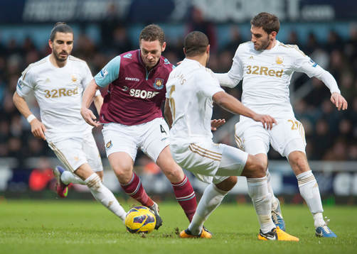 Football - West Ham United v Swansea City - Barclays