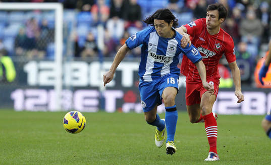 Football - Wigan Athletic v Southampton - Barclays Premier