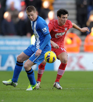 Football - Wigan Athletic v Southampton - Barclays Premier