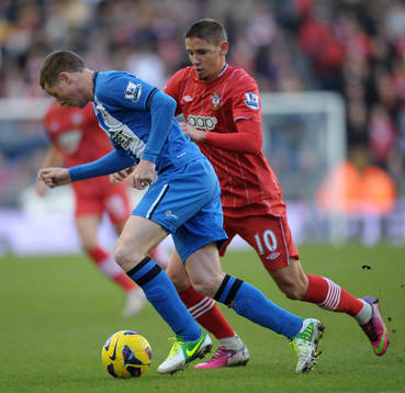 Football - Wigan Athletic v Southampton - Barclays Premier