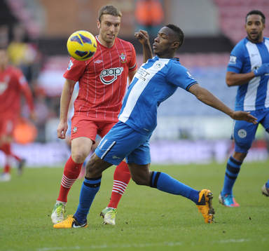 Football - Wigan Athletic v Southampton - Barclays Premier