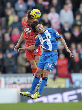 Football - Wigan Athletic v Southampton - Barclays Premier