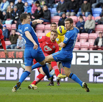 Football - Wigan Athletic v Southampton - Barclays Premier