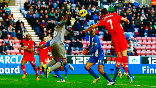 Football - Wigan Athletic v Southampton - Barclays Premier