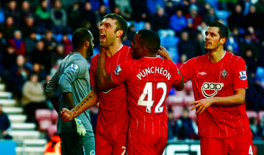 Football - Wigan Athletic v Southampton - Barclays Premier